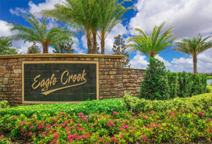 Eagle Creek community sign